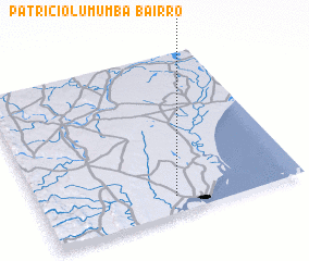 3d view of Bairro Patricio Lumumba